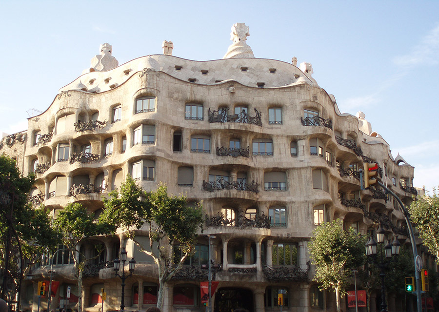 Barcelona Gaudi house