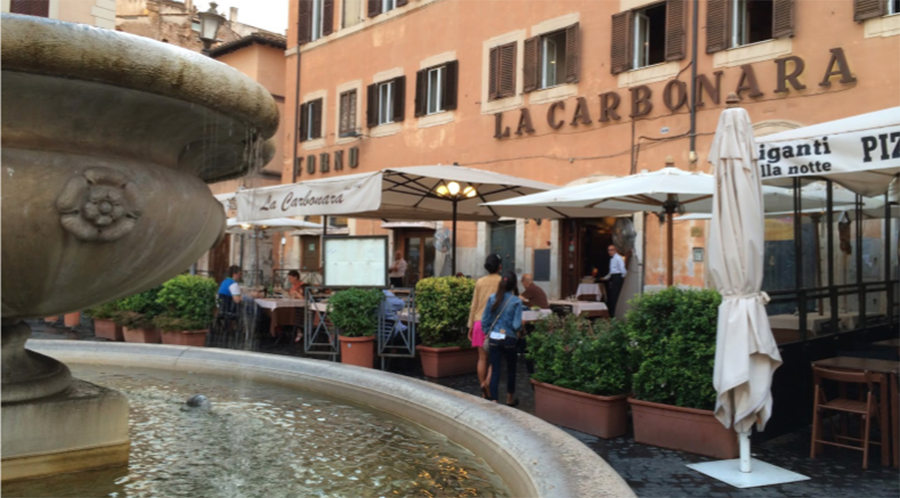 Carbonara Rome restaurant