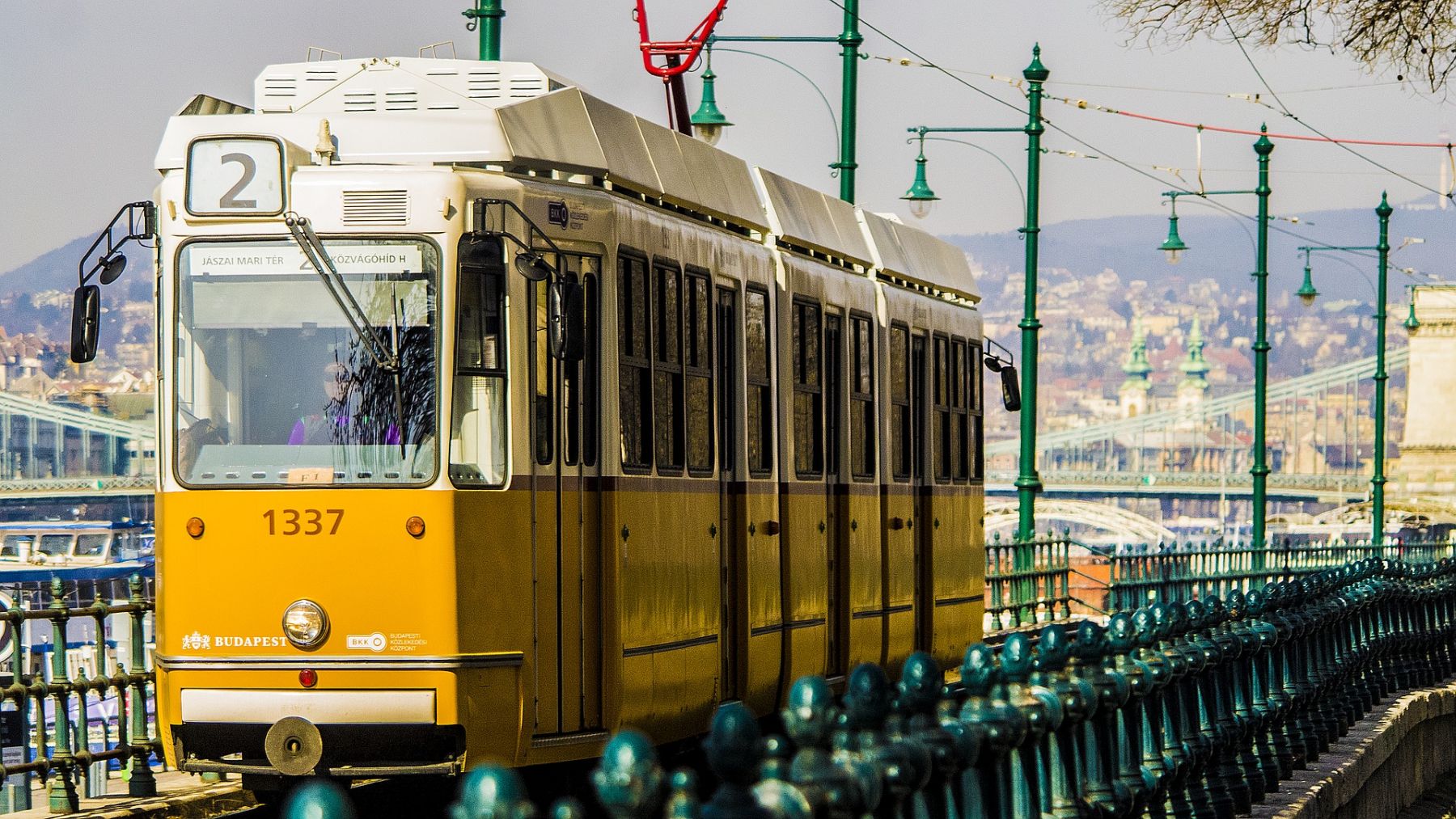 Boedapest tram, goedkope vakantie