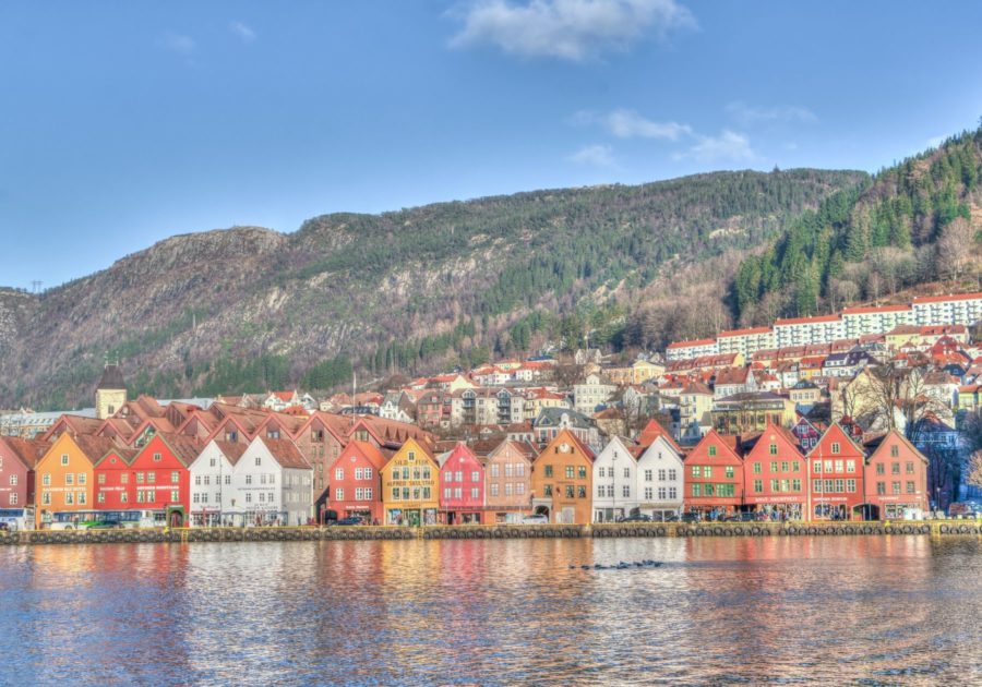 Bergen Noorwegen stad